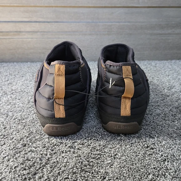 L.L. Bean Men's Mountain Classic Quilted Ankle Boots II Quilted Slippers NEW - Picture 5 of 9